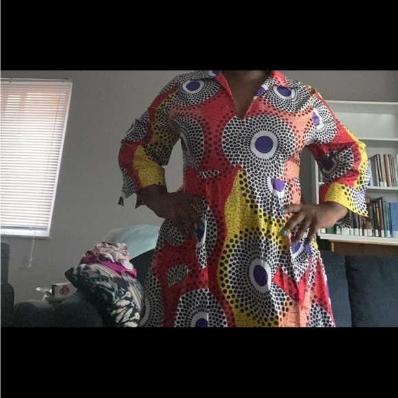 African Dress PLEASE LOOK AT THE LAST PICTURE THAT’S HOW A 4X WILL LOOK LIKE!!!! - Picture 4 of 4